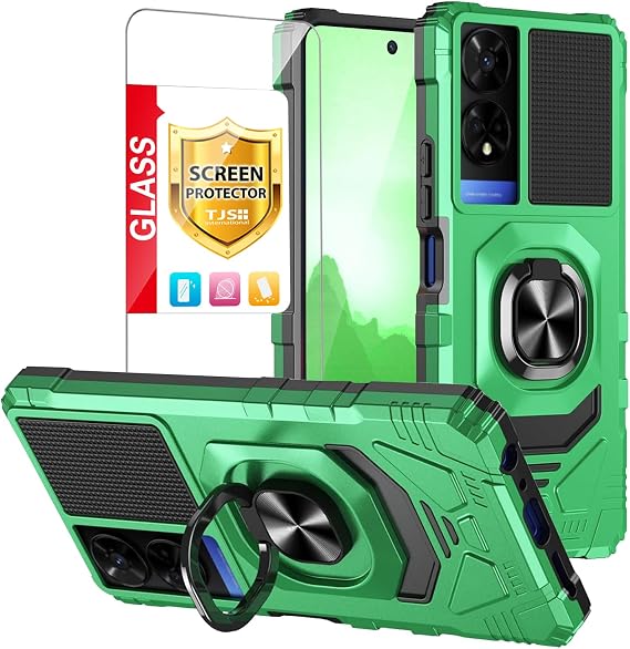 TJS for TCL 50 XE 5G T614SP Case TCL 50 XE NXTPAPER T614WS Case (Green)