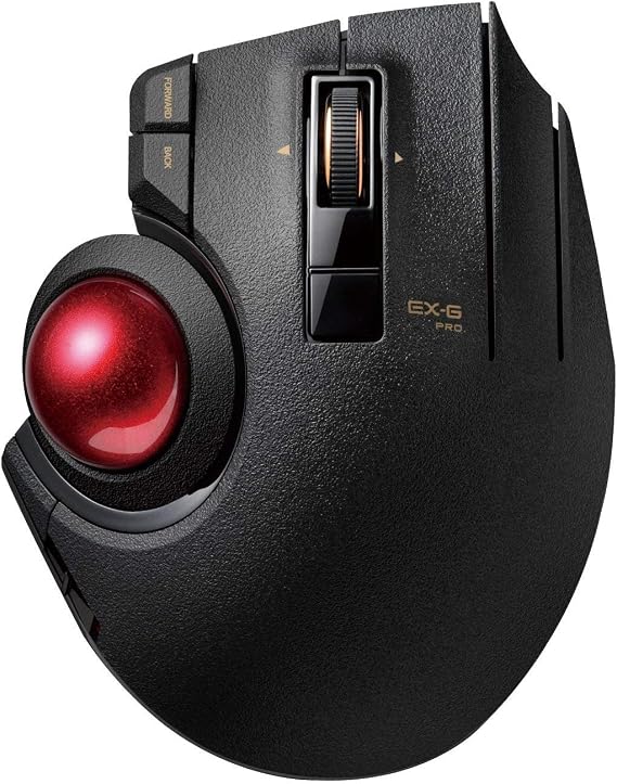 ＥＬＥＣＯＭ トラックボール ＥＸ－Ｇ ＰＲＯ 親指操作タイプ M-xpt1mrbk