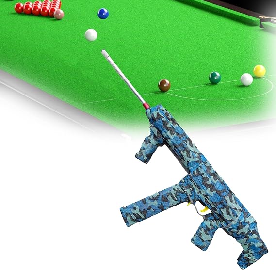 Automatic Ejection Billiard Gun, Automatic Toy Pool cue Gun for Pool Table, Multi-Color