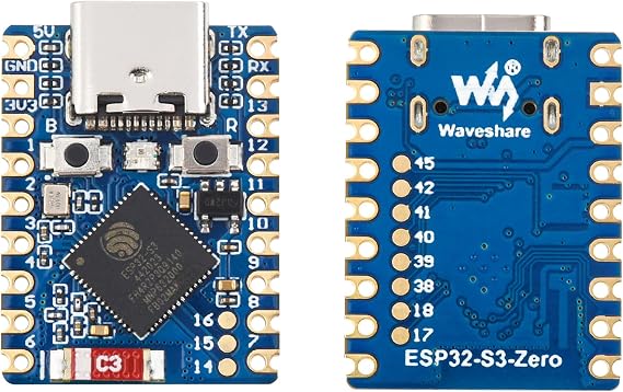 ESP32-S3 Mini Development Board, Based on ESP32-S3FH4R2 Dual-Core Processor, 240MHz, Support 2.4GHz Wi-Fi & Bluetooth 5, Support IoT, Mobile Devices, Wearable Electronic Devices, Smart Homes