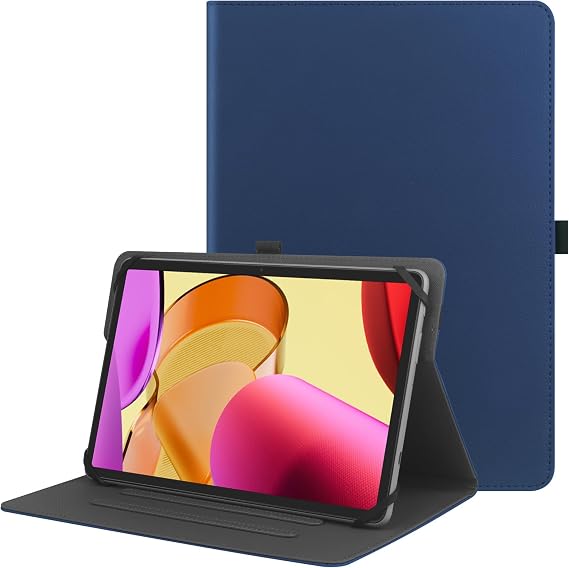 HGWALP Universal 9",9.7",10.1",10.2",10.5",10.9",11" Tablet Case,Protective Cover Stand Folio Case for 9-11 Inch Tablet,Tablet Case Cover with Pen Holder for iPad, Samsung, Other Tablet-NV