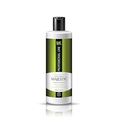 Majestic Clarifying Shampoo 16oz 475ml- Before Treatment