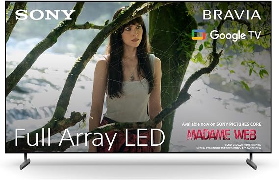 Sony BRAVIA, KD-65X85L, 65 Inch, Full Array LED, Smart TV, 4K HDR, Google TV, ECO PACK, BRAVIA CORE, Seamless Edge Design [Energy Class F]