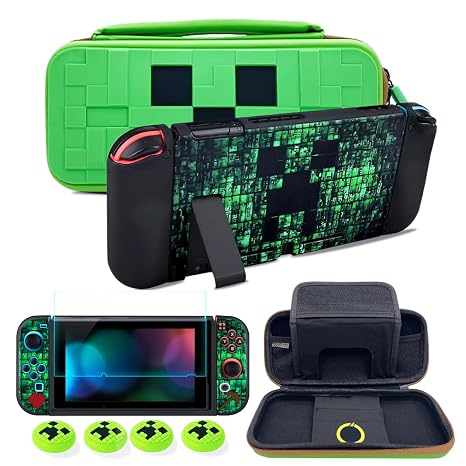Carrying Case for Nintendo Switch 2017, Portable Switch Case Bundle