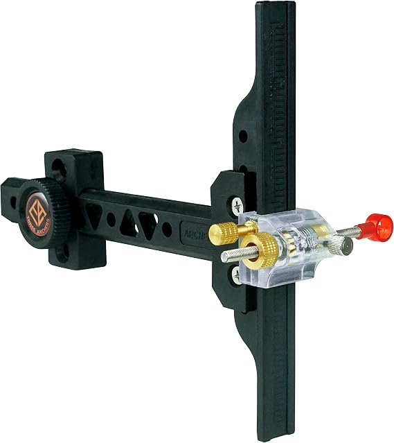 Three Archers リカーブボウサイト T型 アーチェリー 射撃ターゲットサイト 調節可能 弓視 アーチェリーターゲット ツール アクセサリー