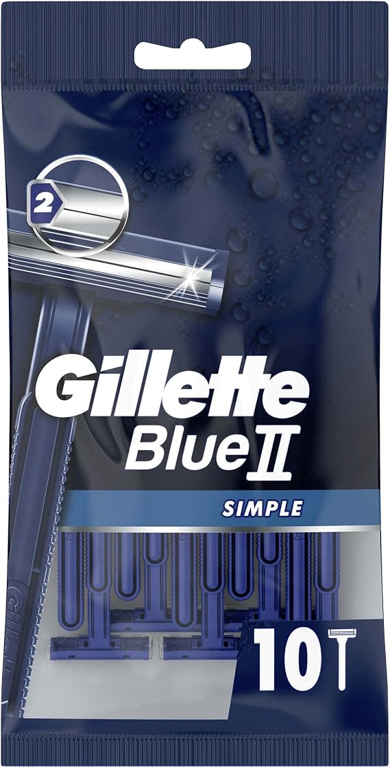 Gillette Blue2 Simple Kullan At Erkek Tıraş Bıçağı 10 Adet