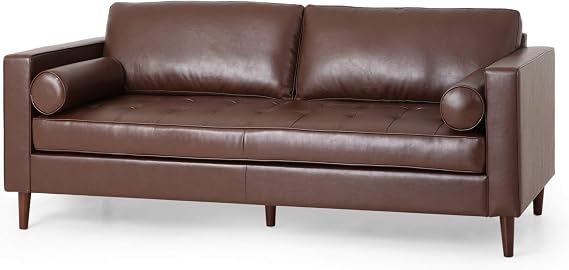 Christopher Knight Home Malinta Sofas, Dark Brown + Espresso