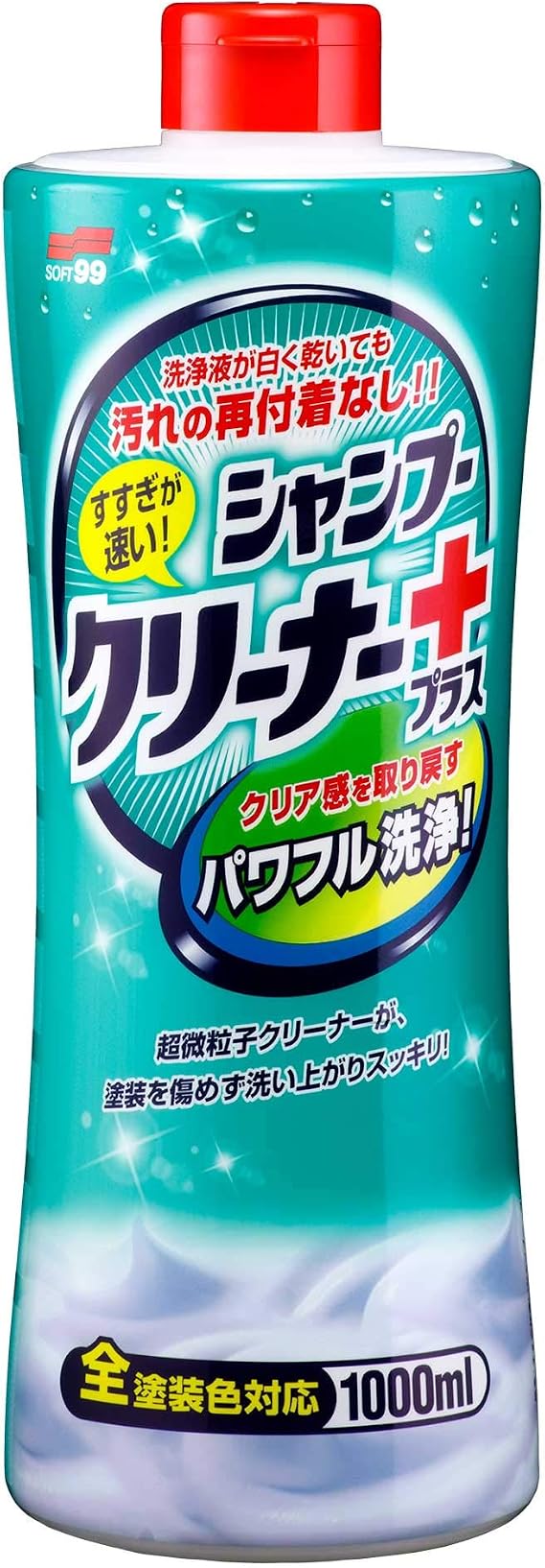 SOFT99 Neutral Shampoo Creamy Type 1000ml - Quick Rinsing Car Shampoo