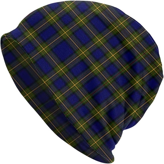 Clan Moore Tartan Beanie Knitted Hat Cuffed Soft Warm Winter Unisex Cap