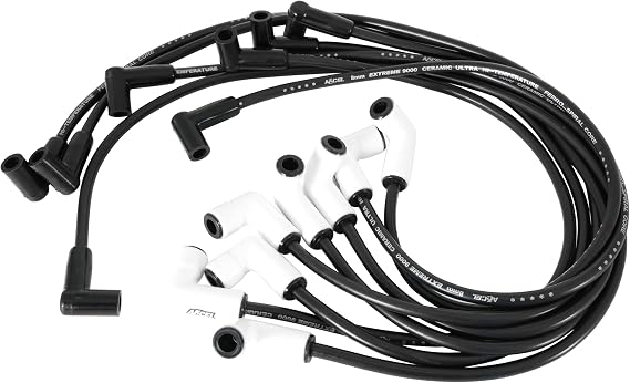 ACCEL 9011C Extreme 9000 Spark Plug Wire Set Ceramic Boot