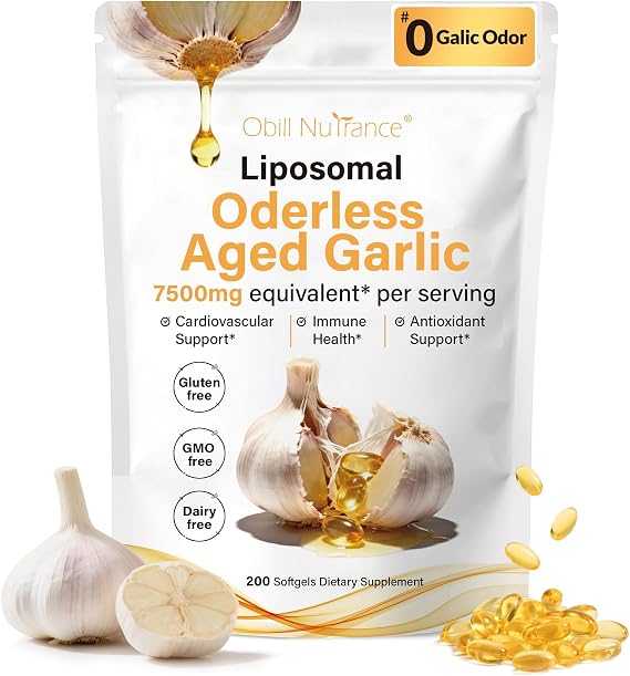 Aged Garlic Extract, Odorless Aged Garlic Organic Supplements