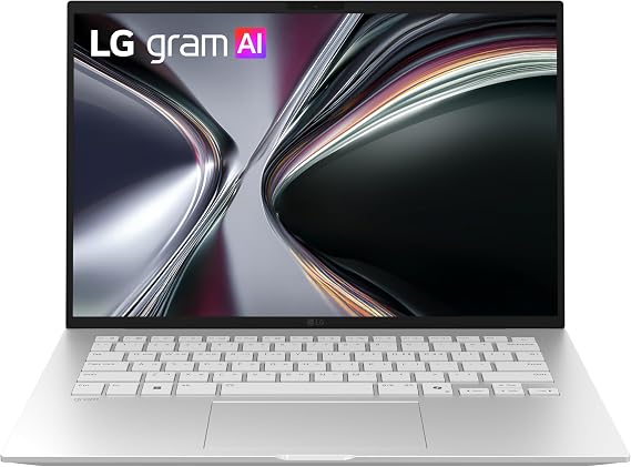 LG gram 14-inch Thin and Lightweight Laptop Computer, Windows 11 Home, Copilot+ PC, Powered by AMD Ryzen AI 7 450 Processor, 16GB RAM, 1TB SSD - Essence Silver