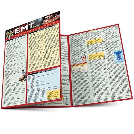 EMT- Emergency Medical Technician: a QuickStudy Laminated Reference Guide