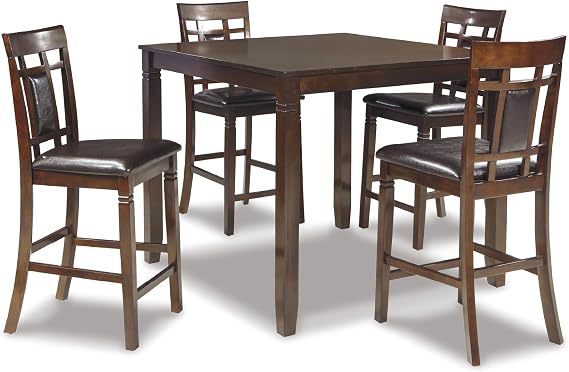 Signature Design by Ashley Bennox 5-Piece Counter Height Dining Table Set
