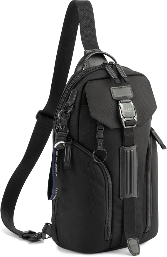 ZERO HALLIBURTON Men's Western, Black, One Size