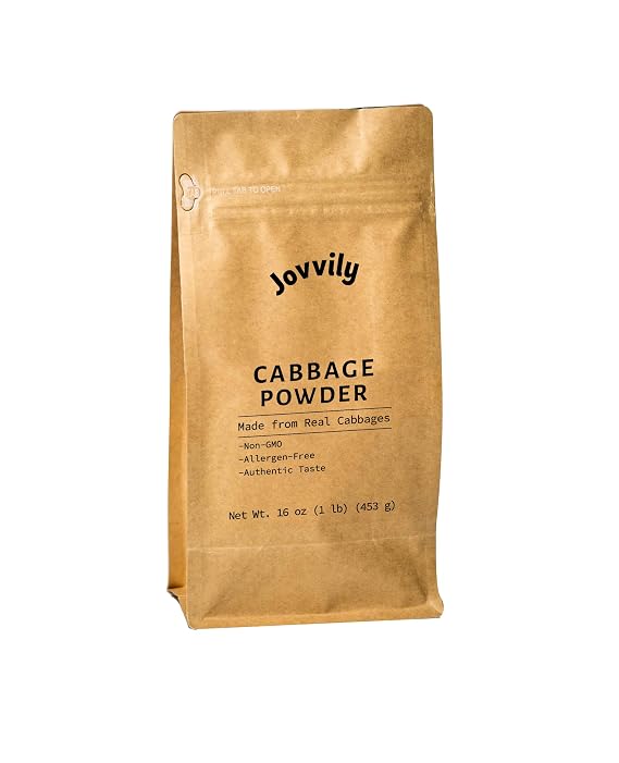 Jovvily Cabbage Powder - 1lb - Dried Cabbage - Soups