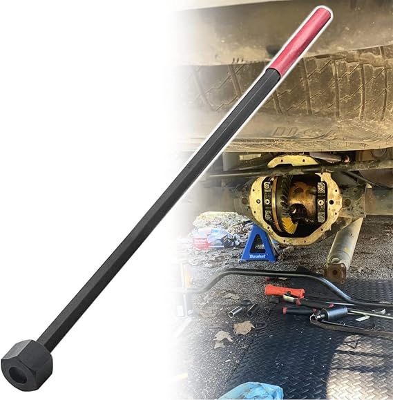 6602 Differential Bearing Preload Wrench fit Compatible with Chrysler/Dodge Vehicles with 7-1/4, 8-1/4, 8-3/4, and 9-1/4 Rear Axles, Length: 30.19 Inches