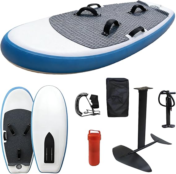 Wind Wingfoil Hydrofoil Board with Inflatable Wing for Outdoor Water Sports