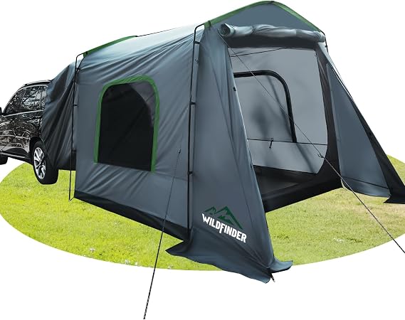 WildFinder SUV Tent, Car Tents for Camping, SUV Tailgate Tent for Family