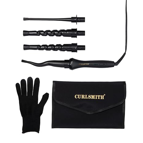 Curlsmith Defrizzion Curl Reviving Wand with 4 Ceramic Barrels