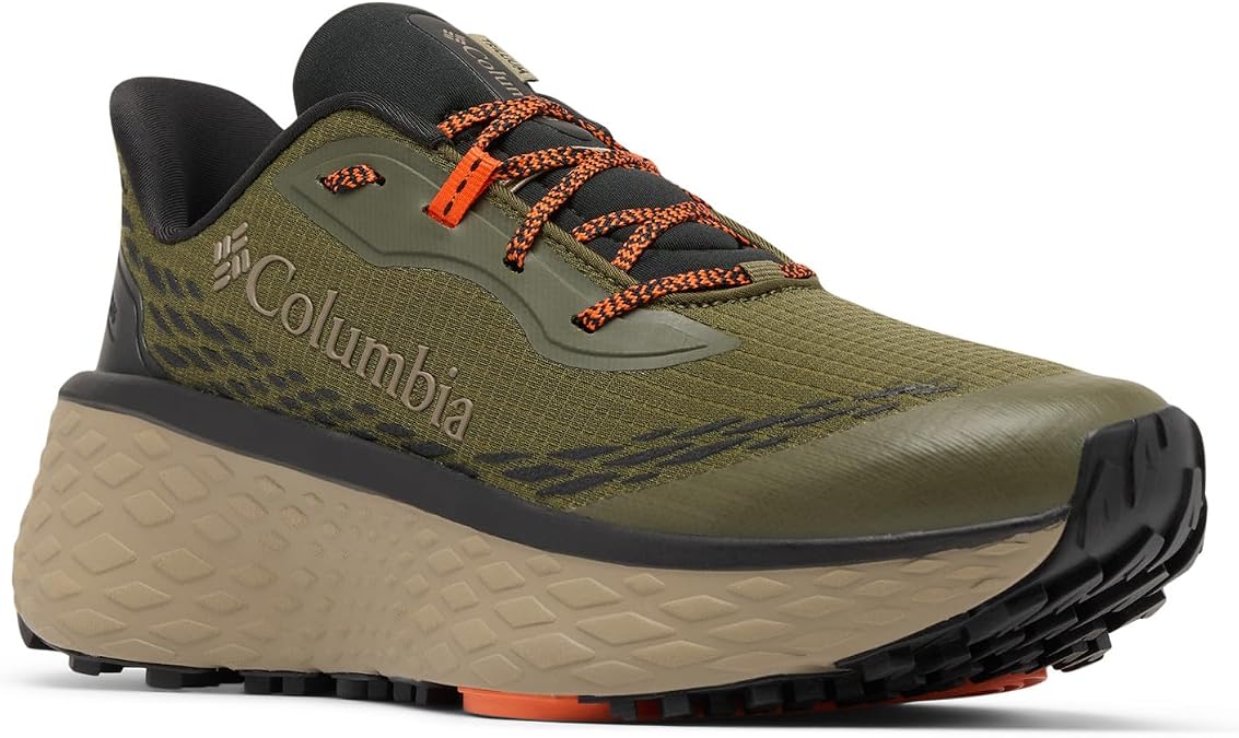Columbia Men's Konos Trillium ATR, Cumulus Grey/Firefly, 10 Regular