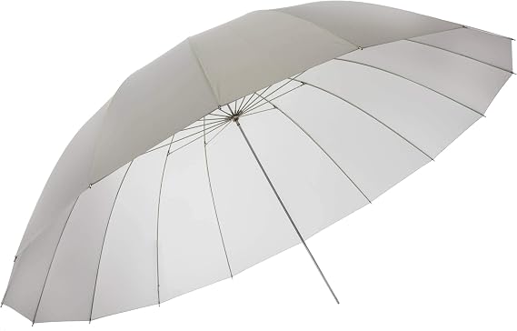 Impact 7' Parabolic Umbrella (Translucent White)