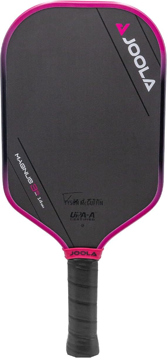 JOOLA 3S Pickleball Paddles Raw Carbon Fiber Surface for Power & Spin, Elongated, Wide Body & Aero Curve Designs UPA-A Certified