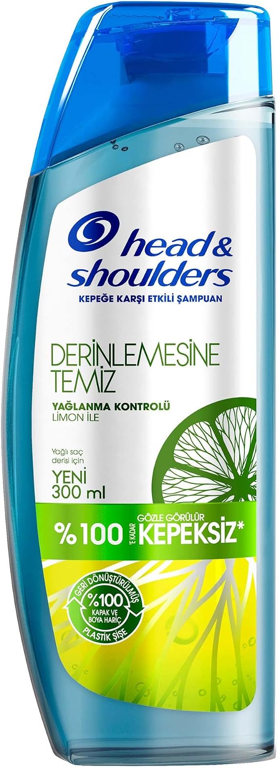 Head & Shoulders Derinlemesine Temizlik Şampuan Yağlanma Kontrolü Limon 300 ml
