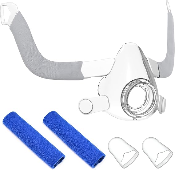 Medihealer Replacement Frame Kit for Airfit F20, Include 1PCS Frame for Airfit F20&1Pair Clips&2PCS Strap Covers,Snugly Fit&Wearing Comfort.Great Value Kit Supplies