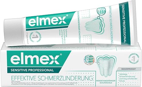 Elmex Sensitive Professional Toothpaste Tasteless 75 ml