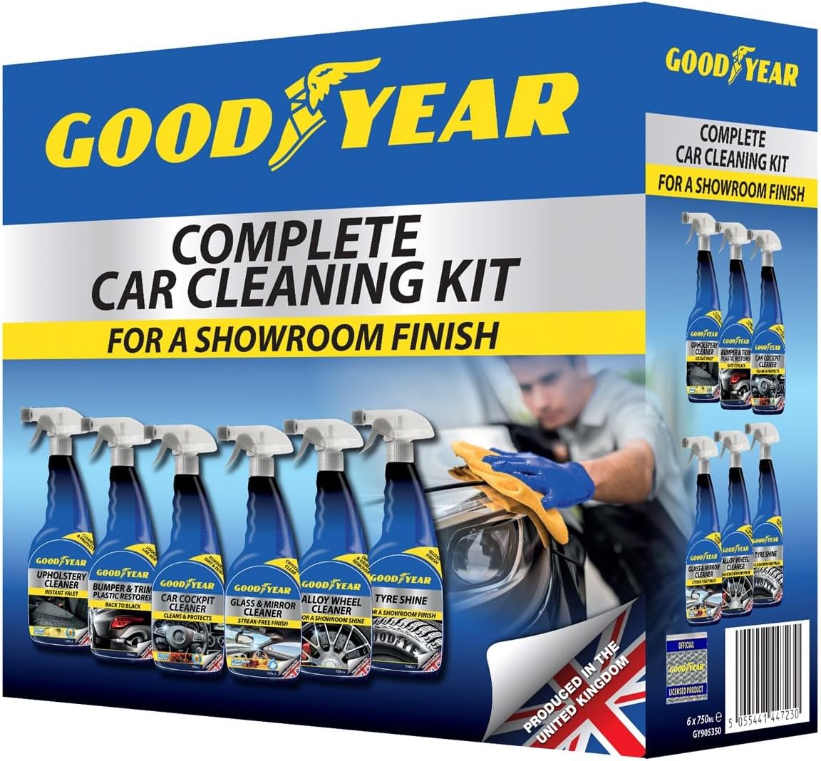 Goodyear Unisex Complete Car Cleaning Kit