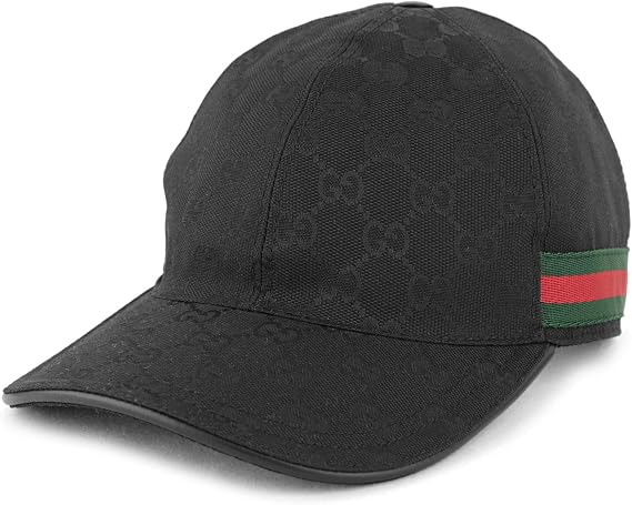 Gucci 200035 KQWBG 1060 Large Baseball Cap Black