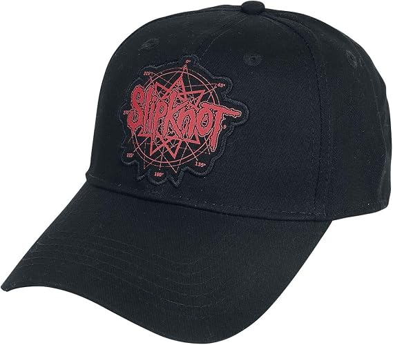 Slipknot Logo - Baseball Cap Unisex Cap Black, 100% Cotton,