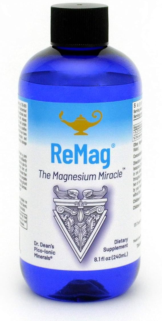 RnA ReSet ReMag - Liquid Magnesium Supplement 8.1 fl oz (1-Pack)
