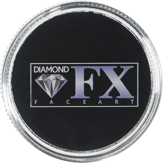 Diamond FX Essential Face Paint - Black (30 gm)