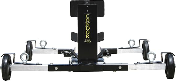 CONDOR Cycle Loader Motorcycle Wheel Chock - for Recovery on All Flatbed Tow Trucks. Part# CL1000.