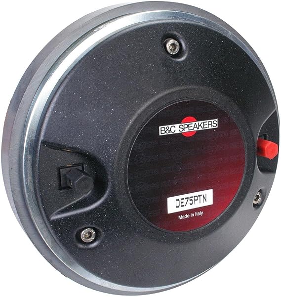 B&C DE75PTN 2" Titanium Compression Driver 8 Ohm 4-Bolt