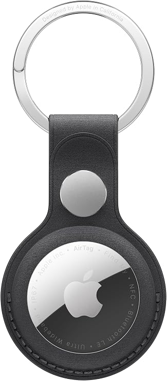 Apple AirTag FineWoven Key Ring - Black