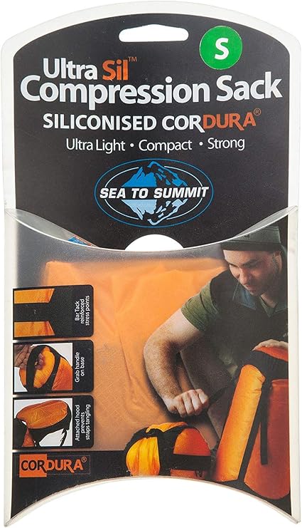 Sea to Summit Ultra-SIL Compression Sack, Ultralight Outdoor and Travel Storage