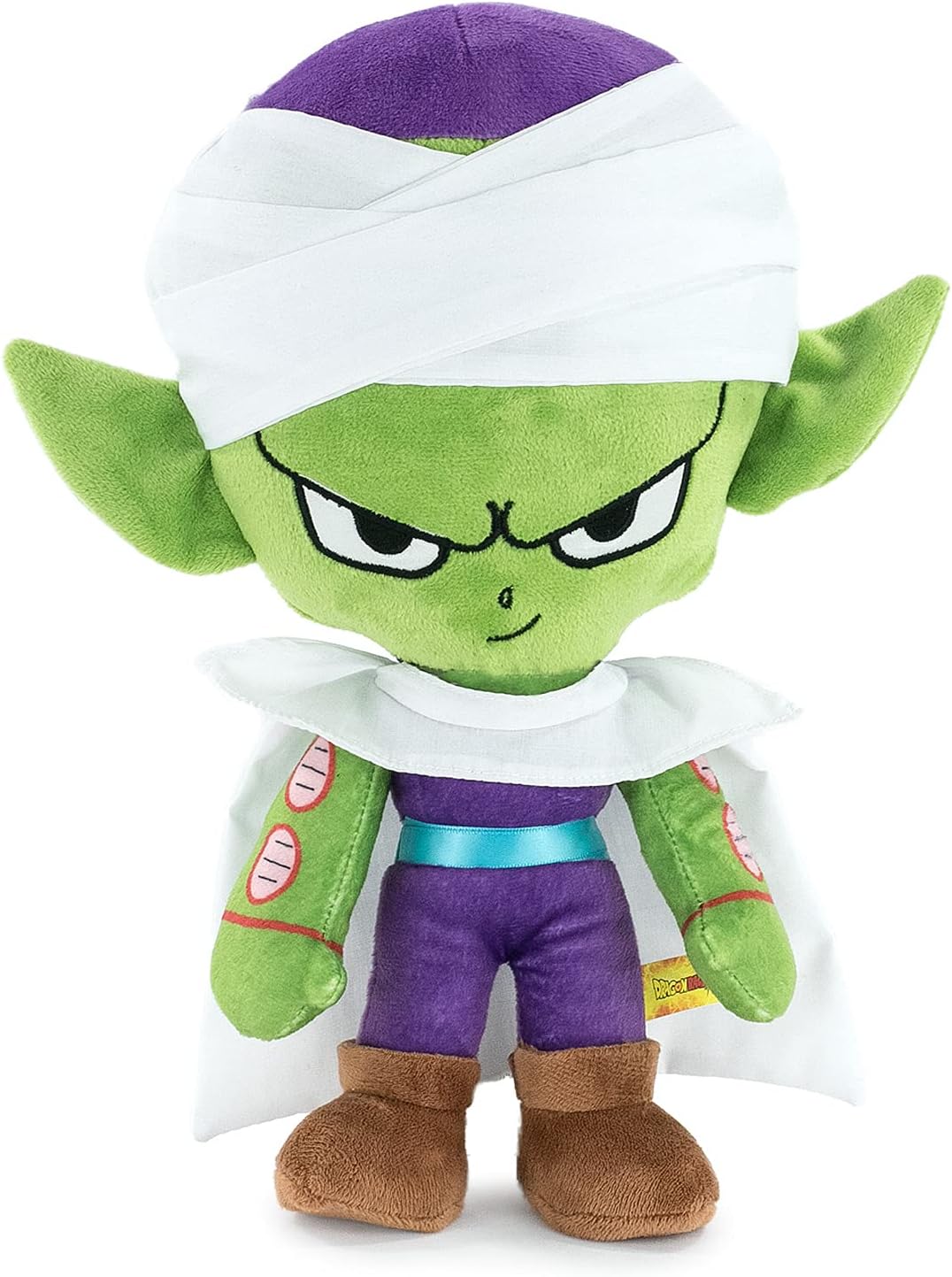 Play by Play Dragon Ball Super Protagonists Plushies, Goku, Piccolo, Vegeta, Beerus, Majin Buu - Super Soft Quality 23-27cm, Piccolo