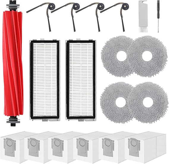 Accessories Replacement Kit for Roborock QV 35S/QV 35A/Qrevo S Pro