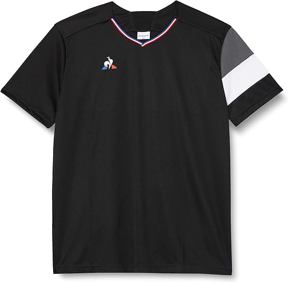 Le Coq Sportif Mens Black Maillot No.5 Jersey 2XL