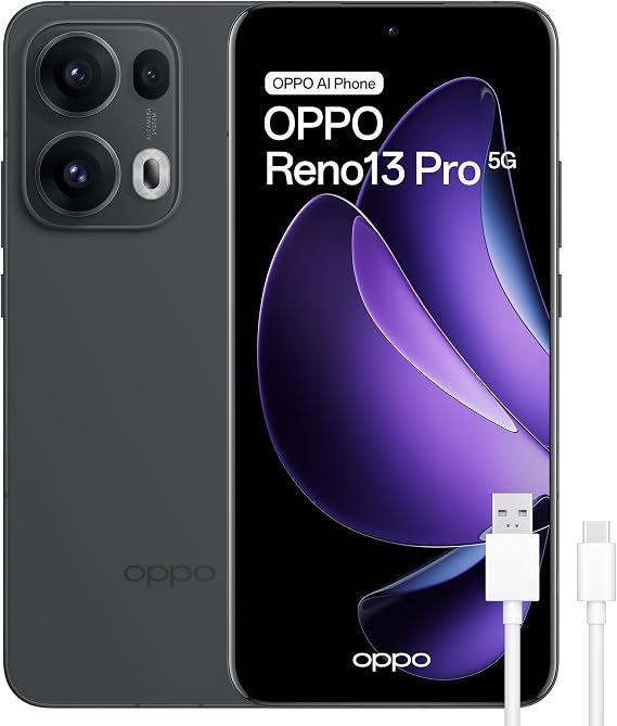 OPPO Reno13 Pro 5G Dimensity 8350 12GB 512GB ROM 6.83" AMOLED Smartphone Grey
