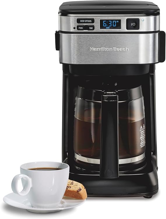 Hamilton Beach FrontFill 12 Cup Programmable Drip Coffee Maker