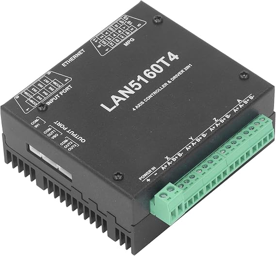 4 Axes Controller Driver 2 in 1 Ethernet Interface CNC Motion Control Board for