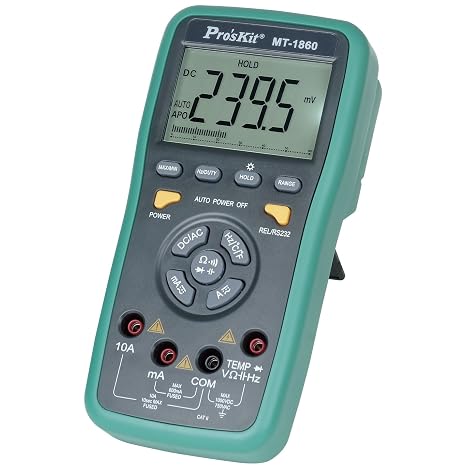 Pro'sKit MT-1860 Multimeter, Dual Display with PC Interface