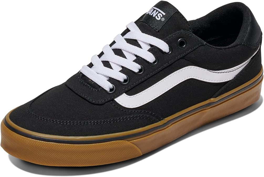 Vans Men's Brooklyn Suede Trainers Black/Asphalt