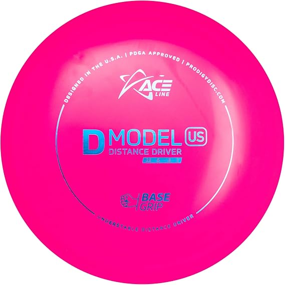 Prodigy Disc Ace Line Glow Base Grip D Model US Distance Driver Golf Disc [Colors May Vary]