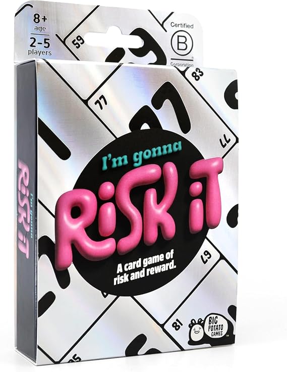 I'm Gonna Risk It: Travel Card Game for Kids and Teens, Age 8+, 2-5 Players