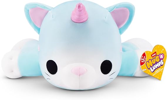 Hug-A-Lumps Kitty Collection Medium Weighted Plush (Skye) by ZURU– 1.5kg/3.3lbs Super-Soft Cuddly Squishy Stuffed Animal for Kids, Tweens, Teens & Adults